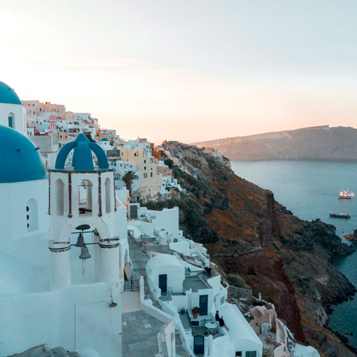 Mykonos left view